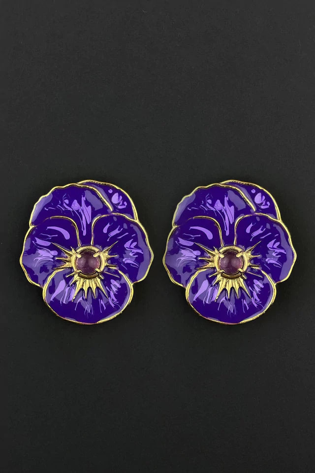 ARETES VIOLETAS