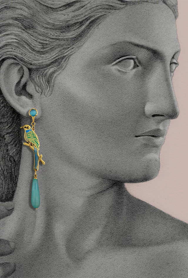 ARETES SOLEDADES CON LÁGRIMA