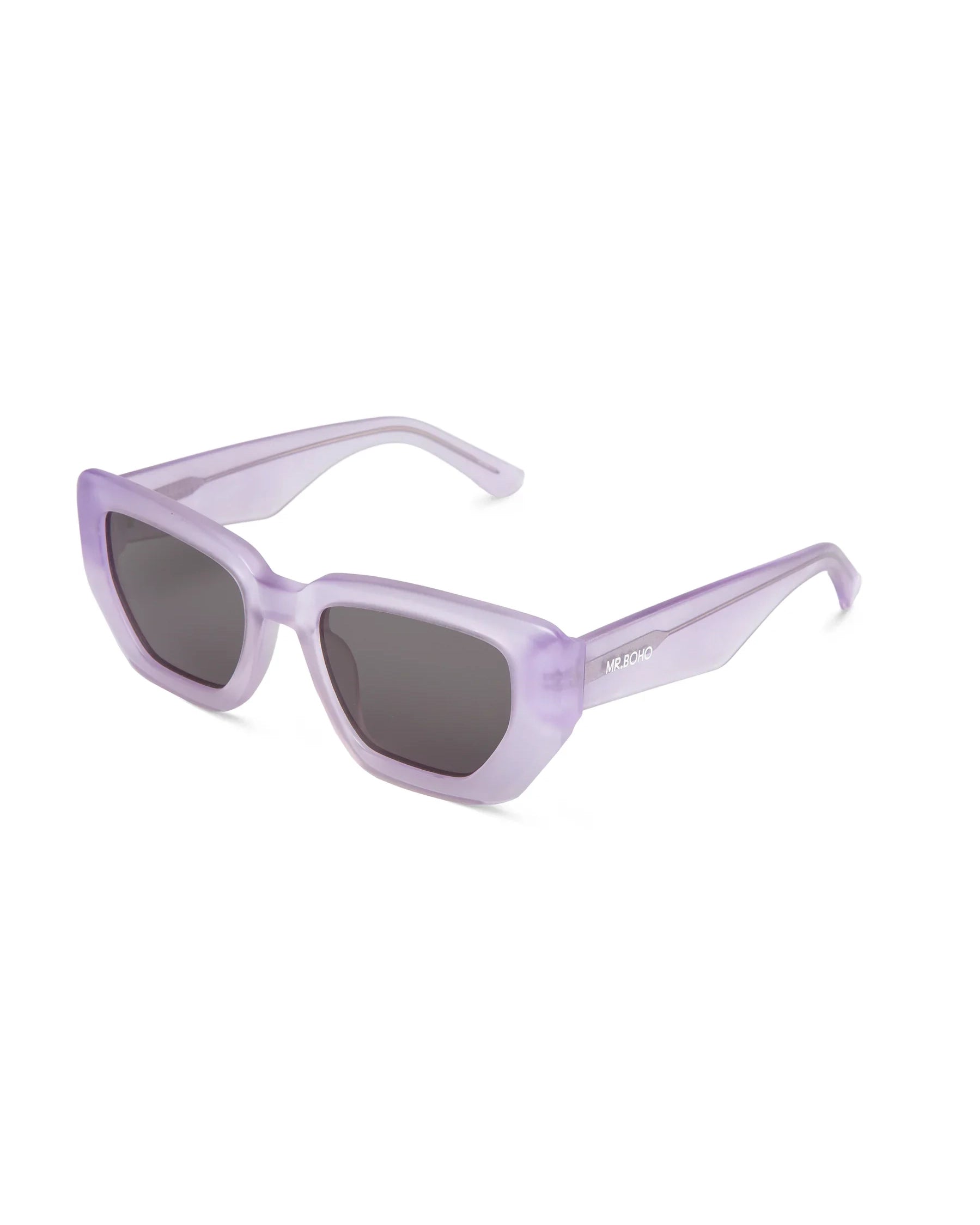 MATTE VIOLET MADALENA WITH CLASSICAL LENSES