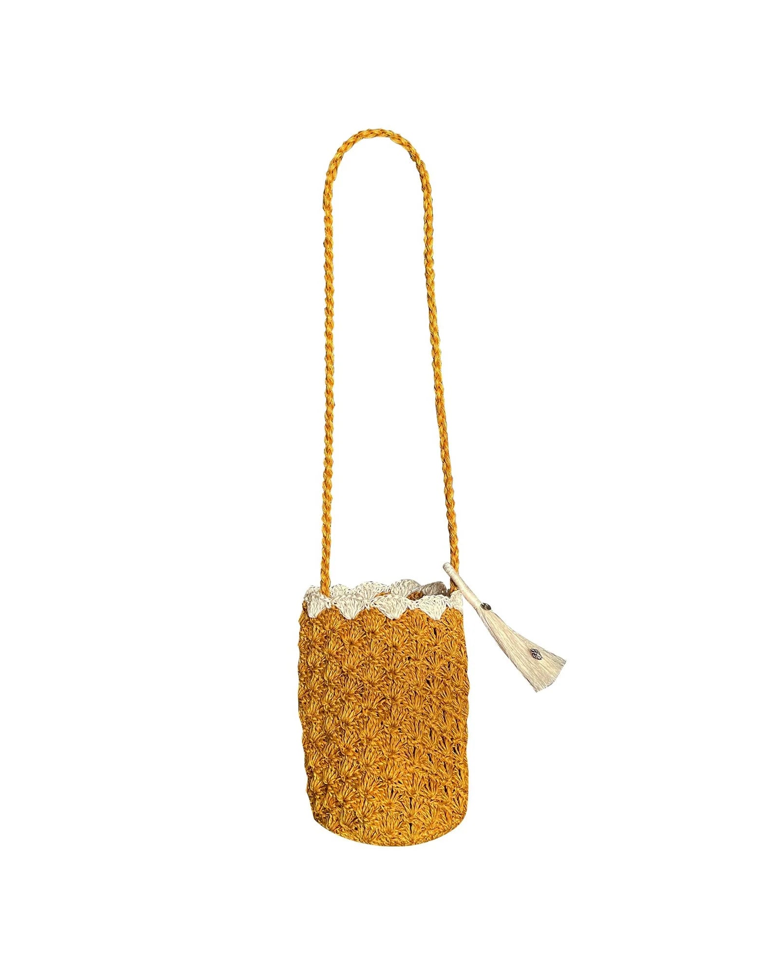 BOLSO  CAPRI BUCKET - MOSTAZA